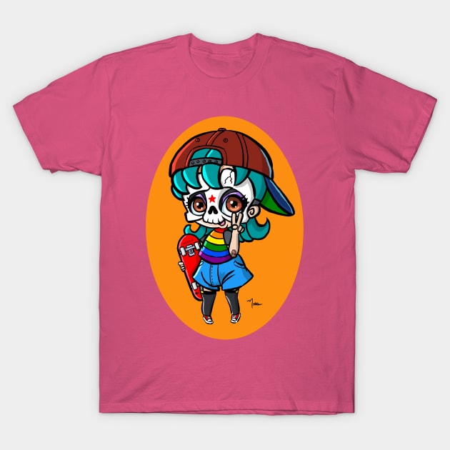 Pride Skater T-Shirt by NESSHEAD